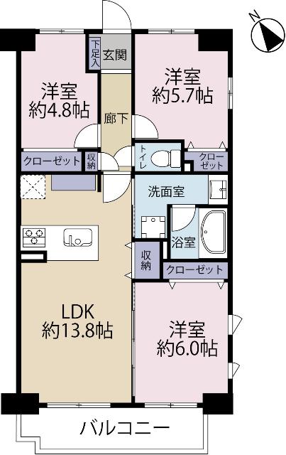 間取り図です