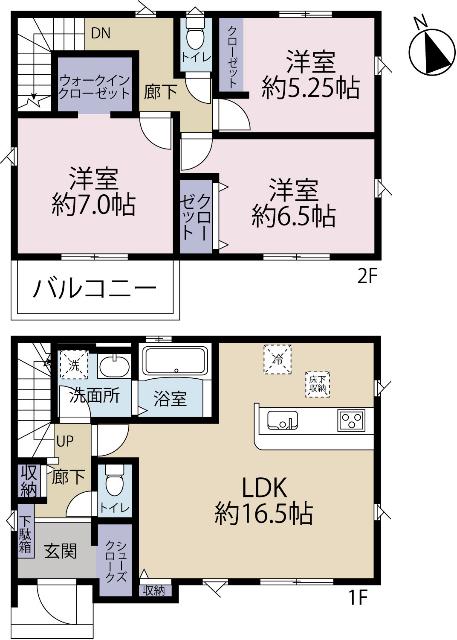 間取り図です