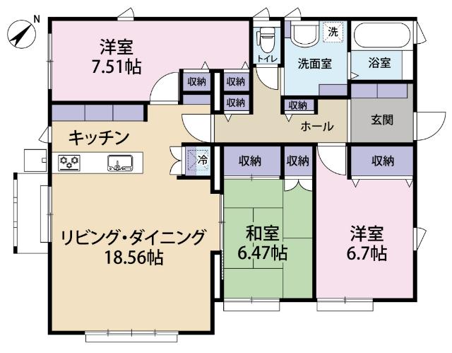 間取り図です