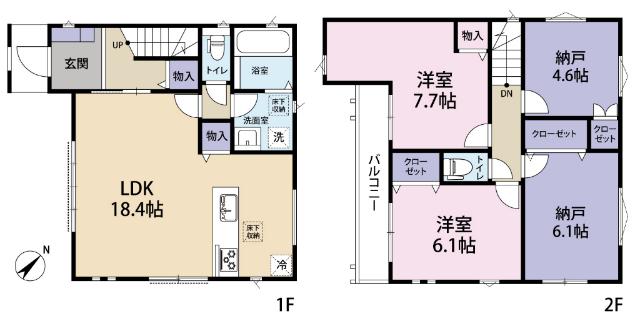 間取り図です