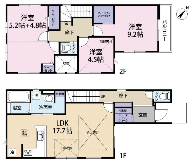 間取り図です
