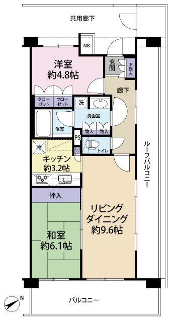 間取り図です