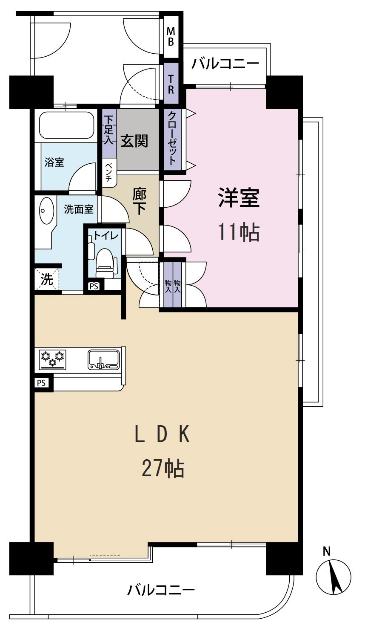 間取り図です