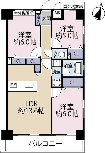 間取り図です