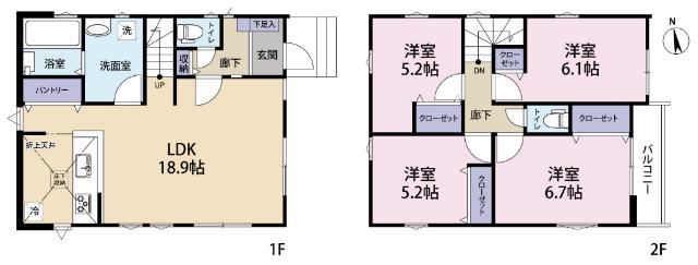 間取り図です