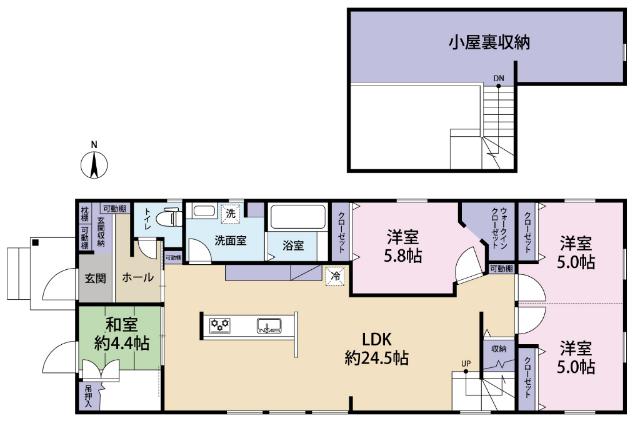 間取り図です