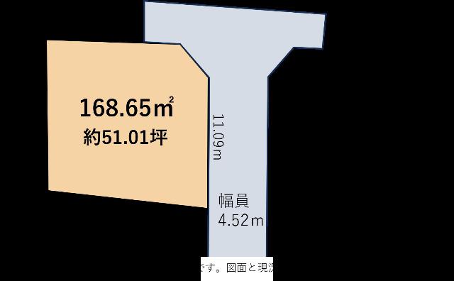 区画図です