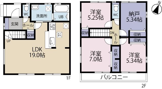 間取り図です
