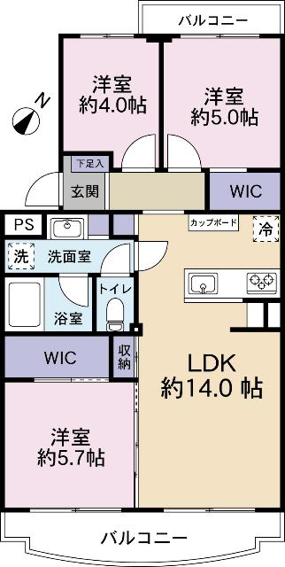 間取り図です