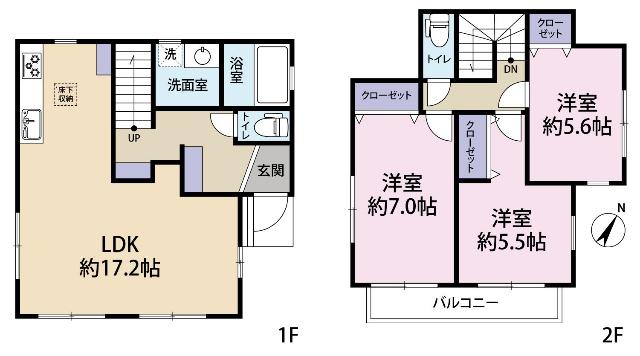間取り図です