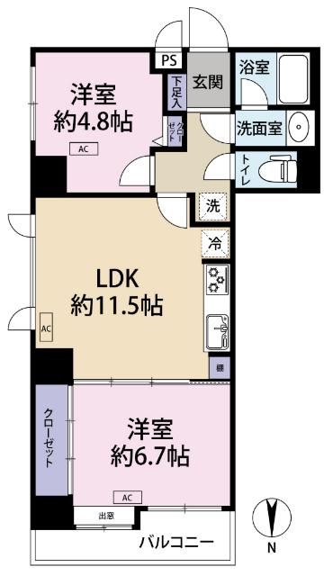 間取り図です
