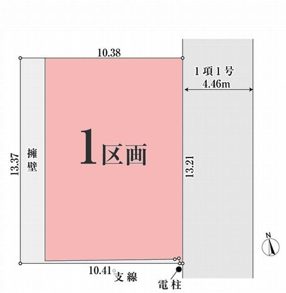 区画図です