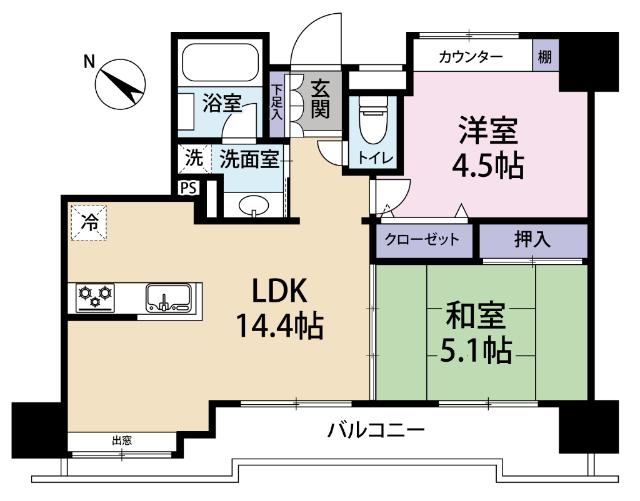 間取り図です