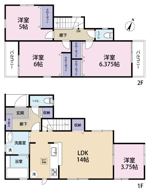 間取り図です