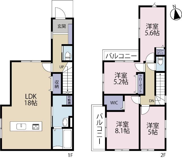 間取り図です