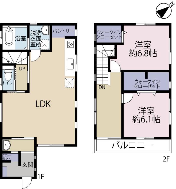 間取り図です