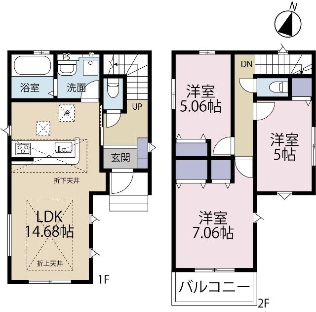 間取り図です
