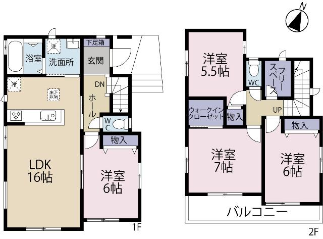 間取り図です