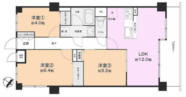 間取り図です