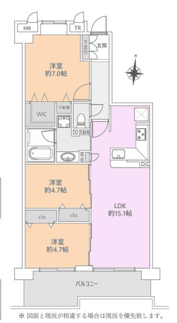 間取り図です