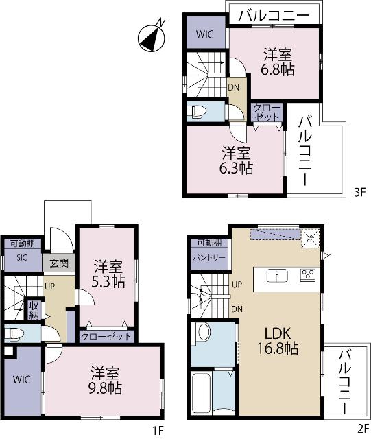 間取り図です