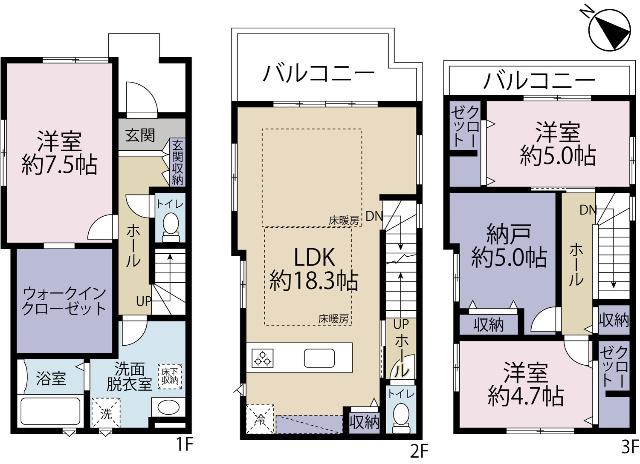 間取り図です
