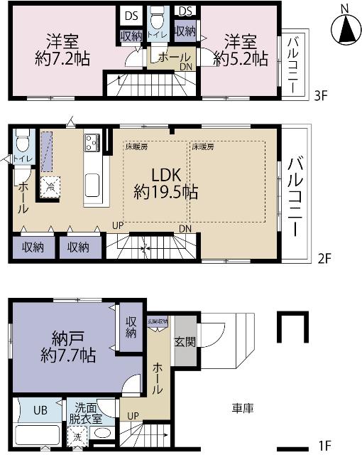 間取り図です