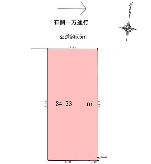区画図です