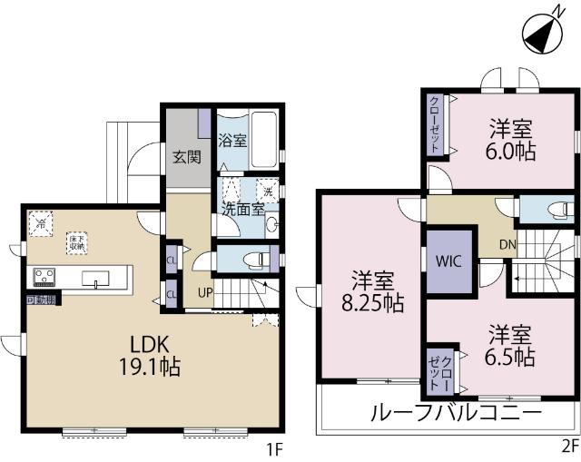 間取り図です