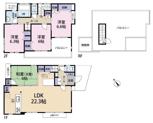 間取り図です
