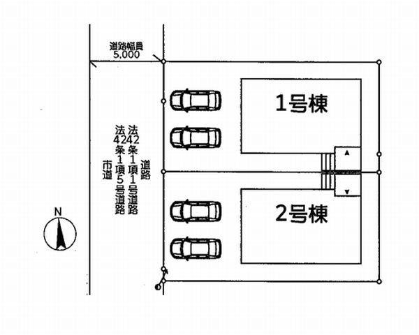 区画図です