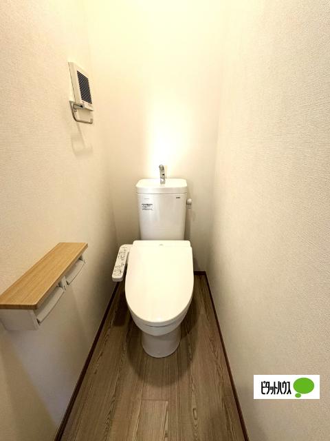 全１棟現場　宅配ボックス付きで不在時にも安心 トイレ