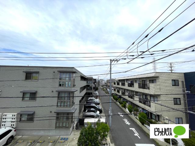 全２棟／Ａ号棟　前面道路６ｍで車の出し入れ楽々 眺望