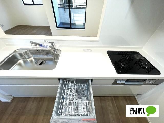 全３棟／Ｃ号棟　家事の時短の嬉しい食洗機付き キッチン