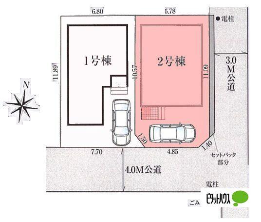 全２棟／２号棟　水廻り集中設計で家事効率向上 その他