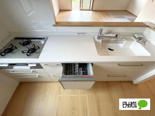 全１棟現場　大容量ファミリークローク付 キッチン
