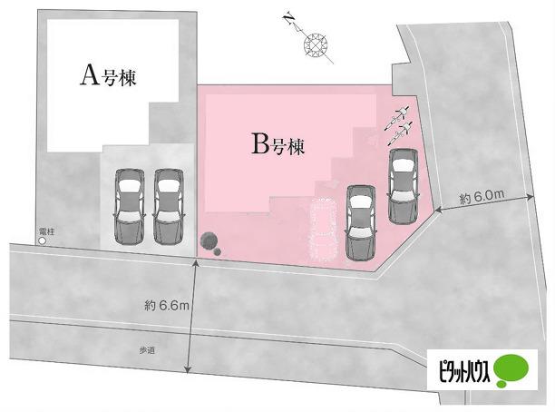 全２棟／Ｂ号棟　キッチン横に嬉しいパントリー付き その他