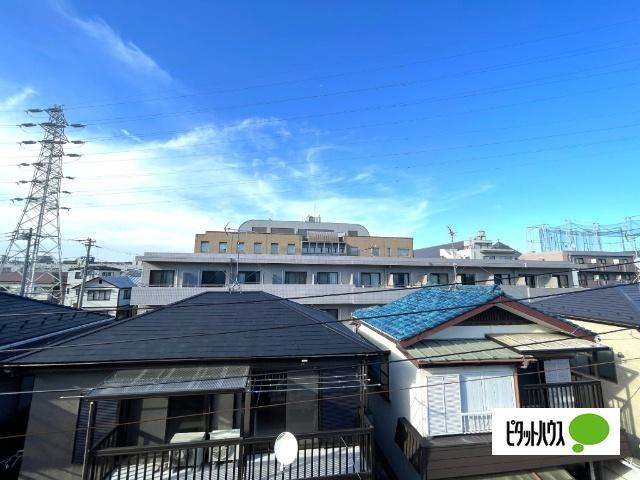 全１棟現場　ガス代の節約にもなるエコジョーズ 眺望