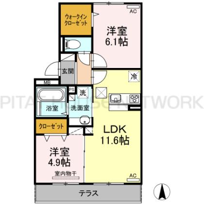  間取り図写真