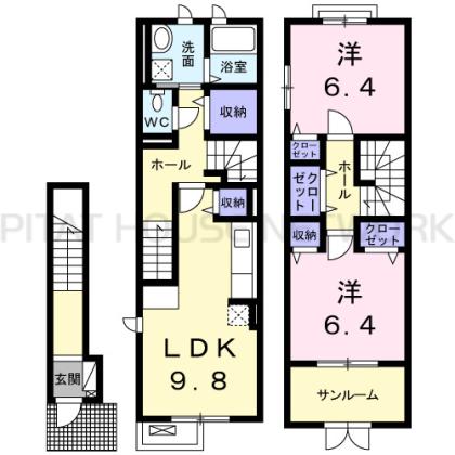  間取り図写真