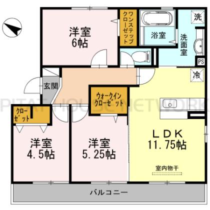  間取り図写真
