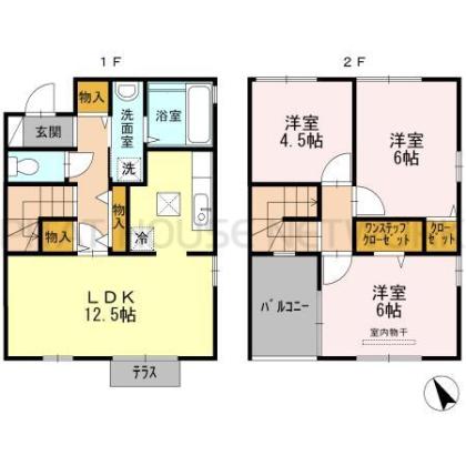  間取り図写真