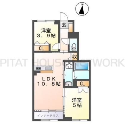 アメニティ　Ｍ−３ 間取り図写真