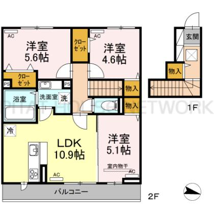  間取り図写真