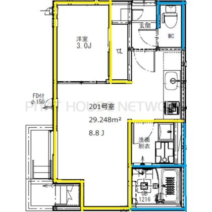  間取り図写真