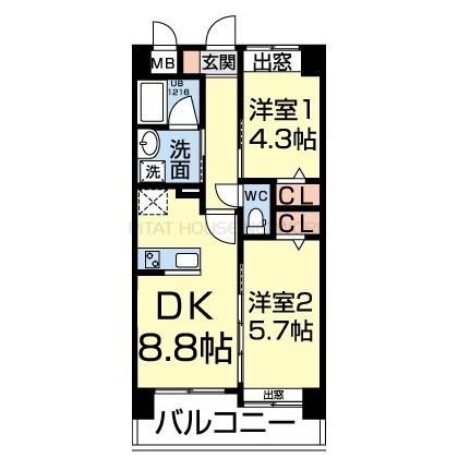  間取り図写真