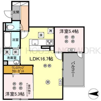  間取り図写真