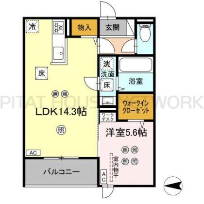  間取り図写真