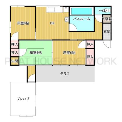  間取り図写真