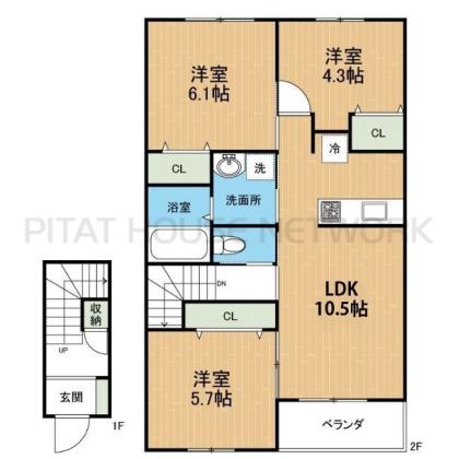  間取り図写真